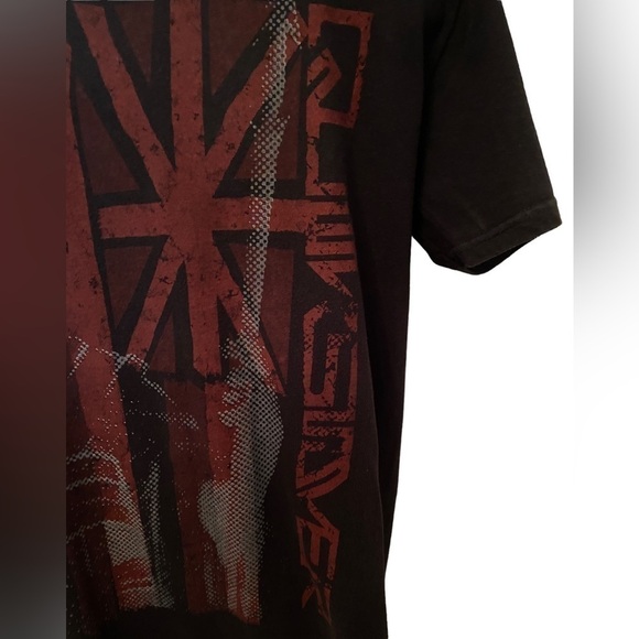 𝅺quiksilver Hawaiian Warrior Hawaii Flag Men Tee Shirt - Picture 4 of 7
